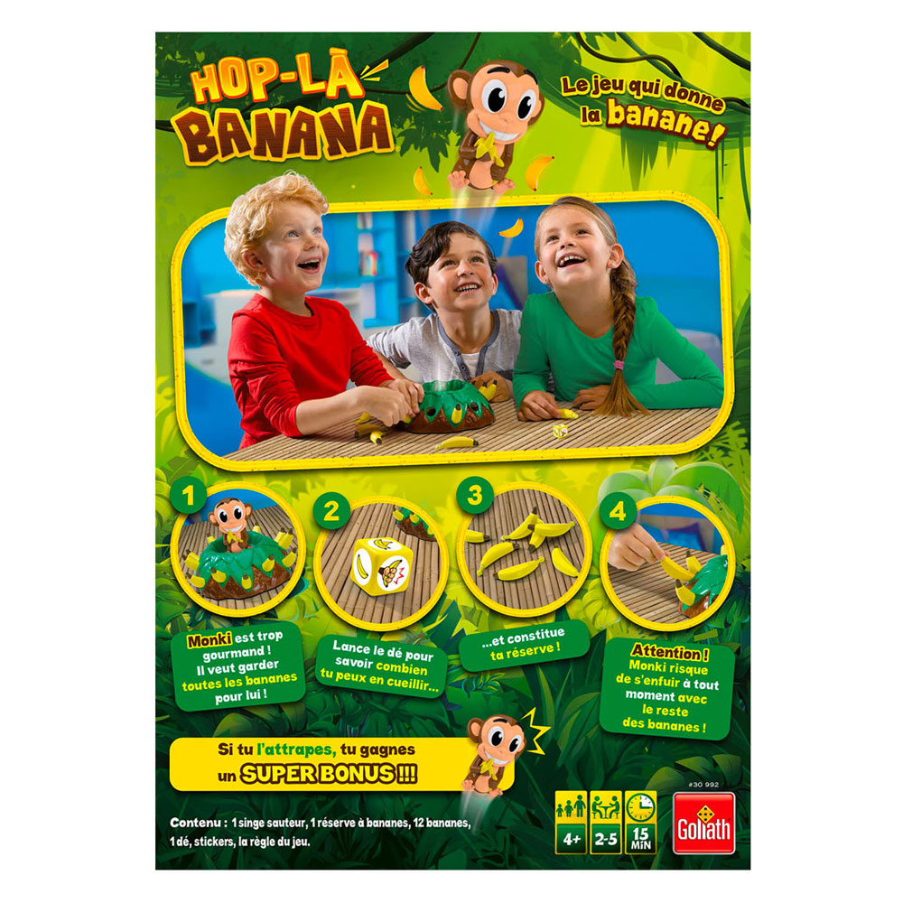 Goliath hop-la banana juniorspel - franstalig