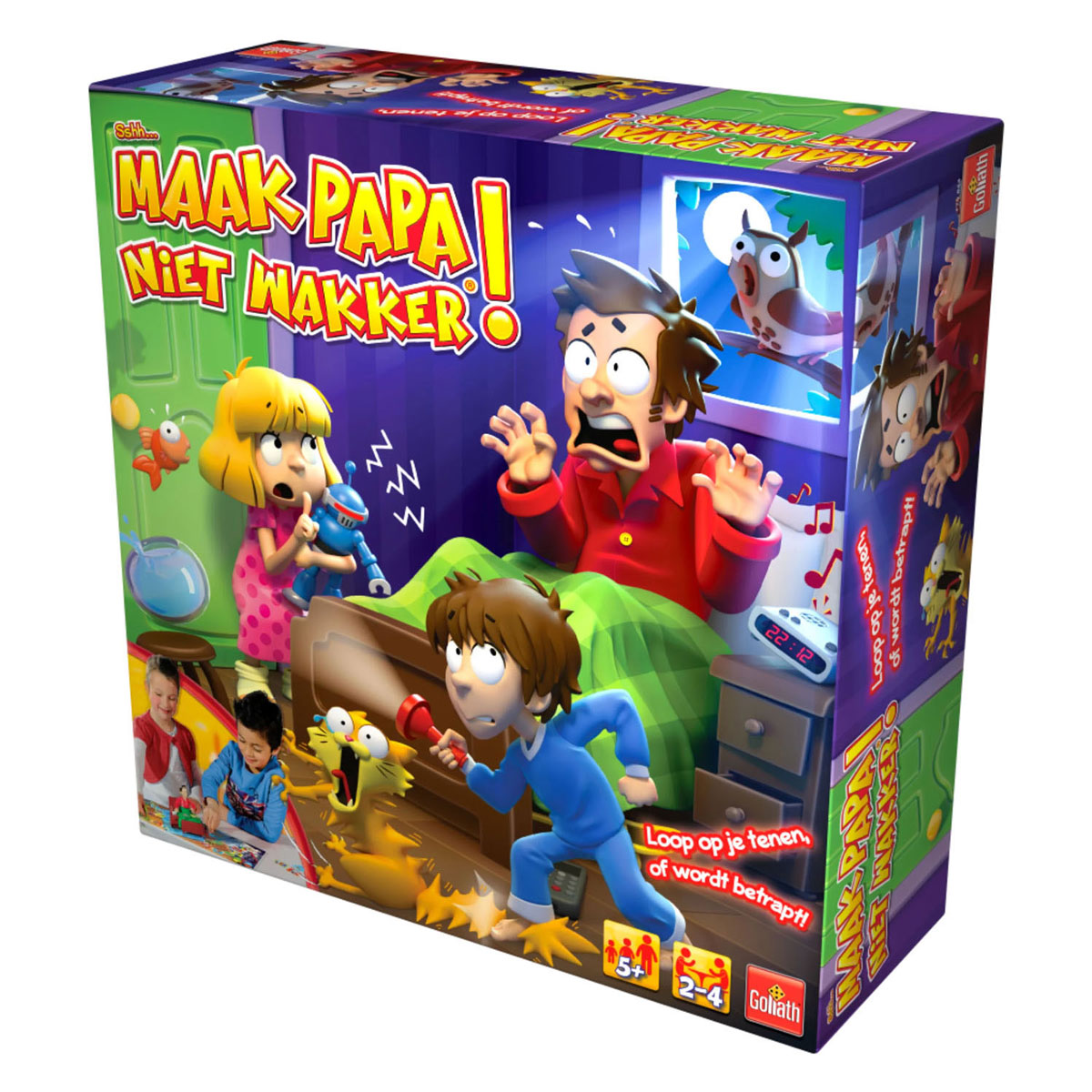 Goliath games goliath sshh maak papa niet wakker bordspel