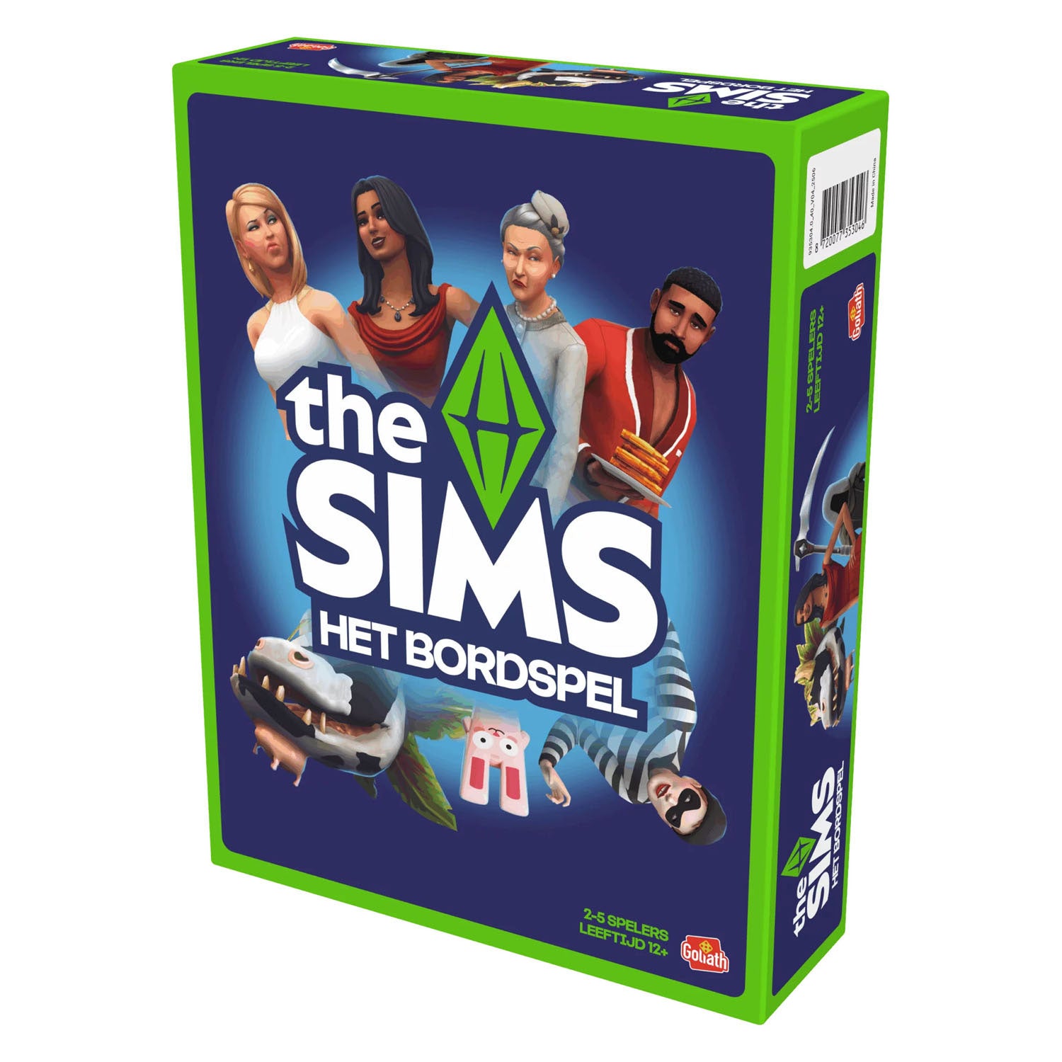 Goliath the sims het bordspel - bordspel - familiespel - het bekende videospel voor op je keukentafel