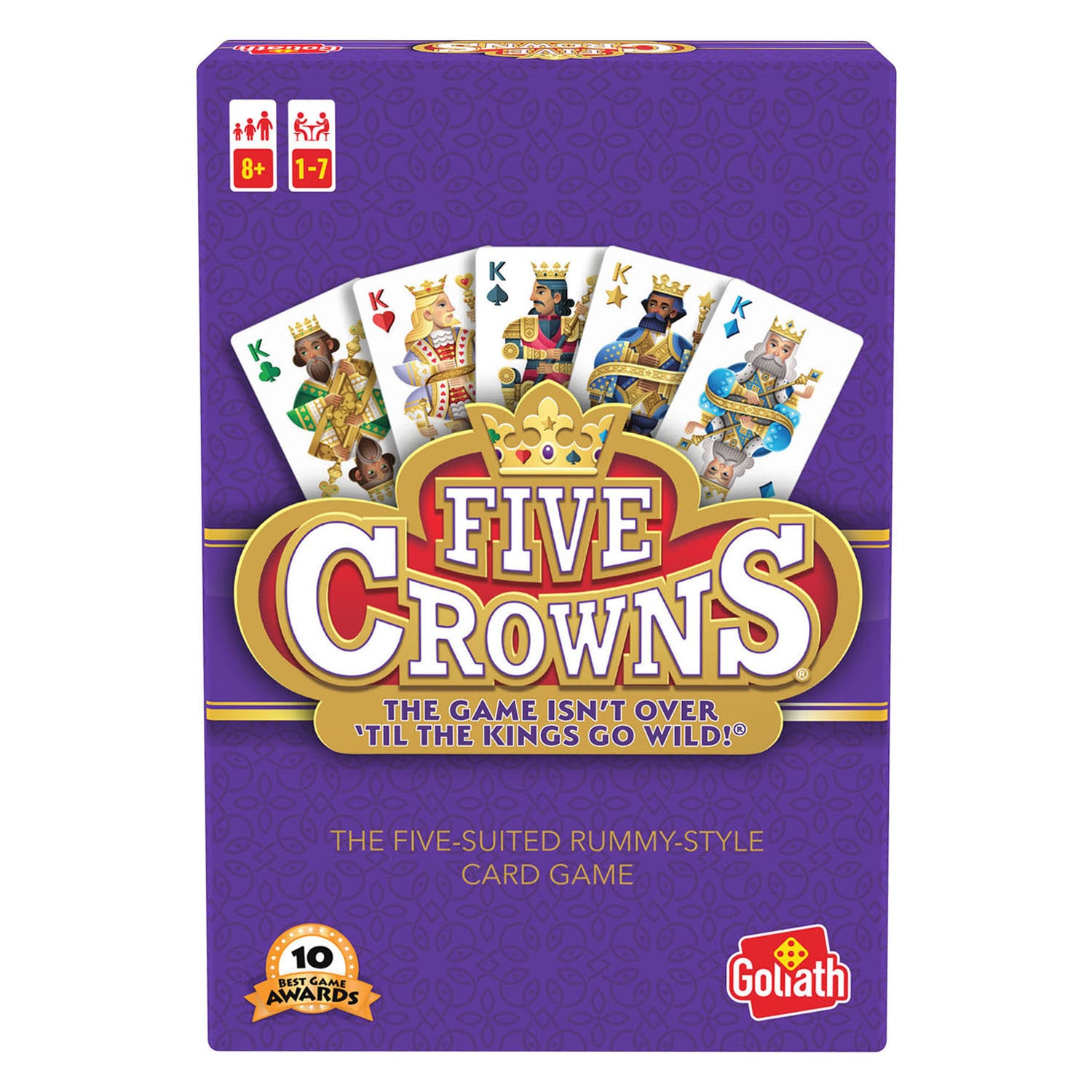 Goliath five crowns - kaartspel - familiespel - strategiespel