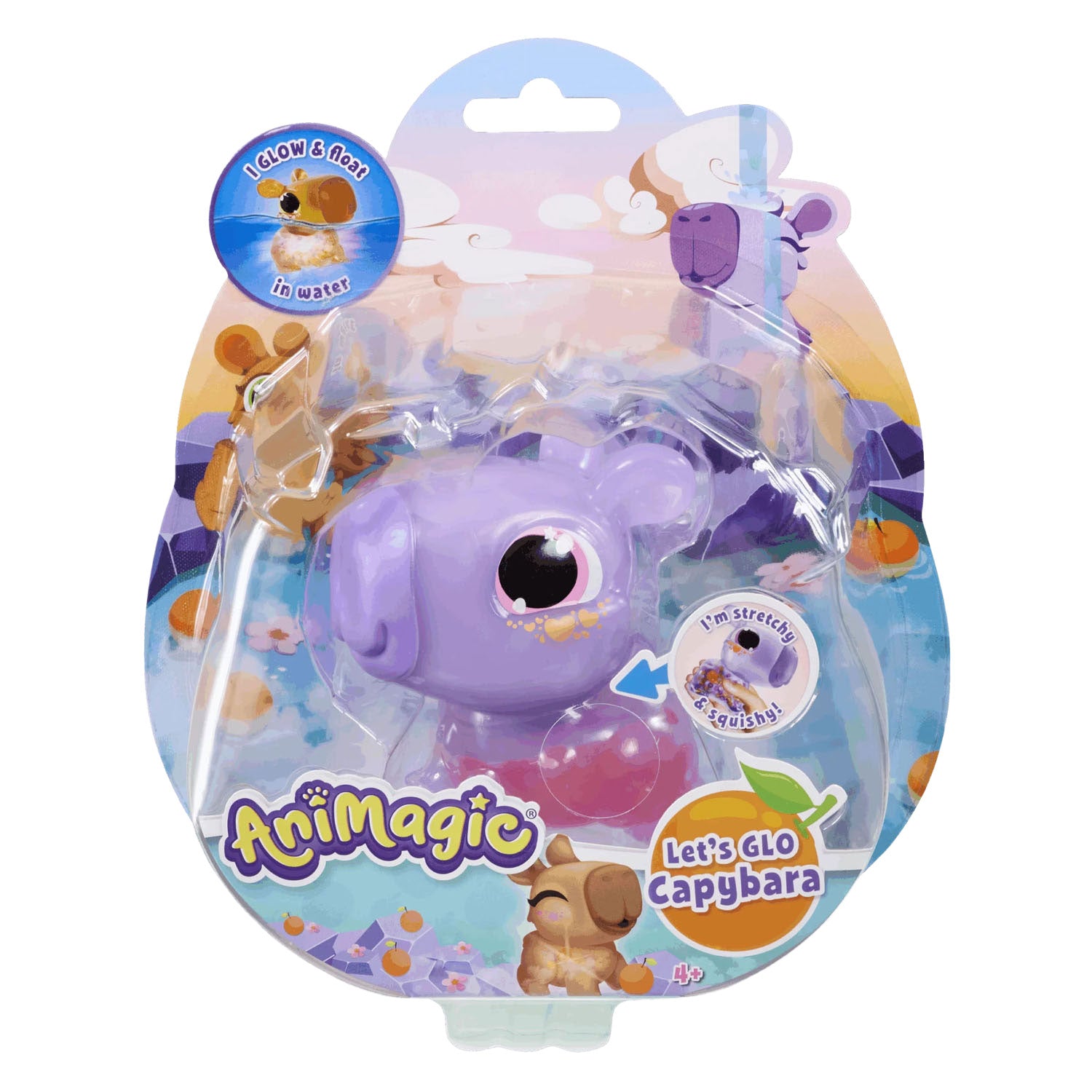 Goliath animagic let's glo capibara - paars