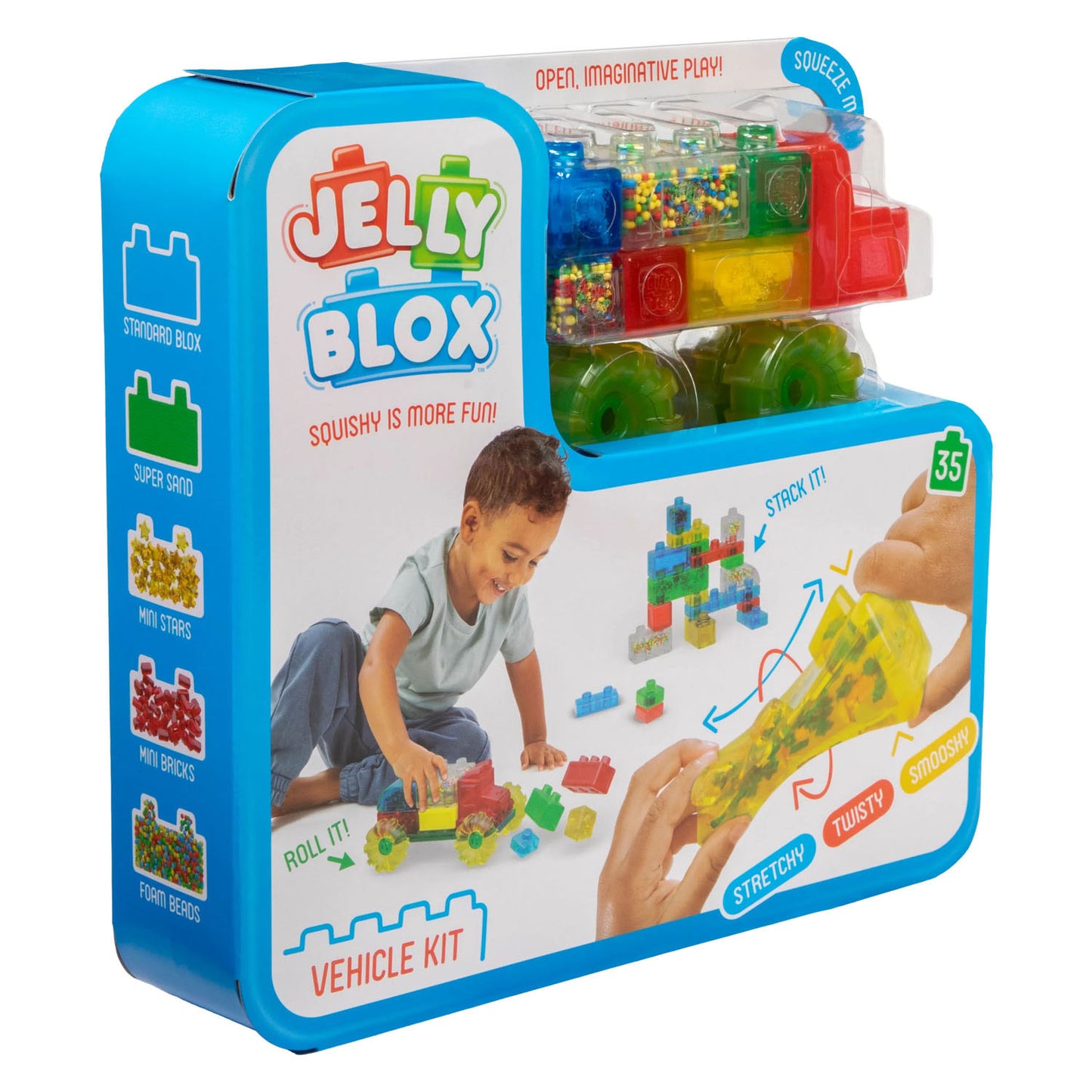 Goliath jelly blox - voertuigen set - 35dlg.