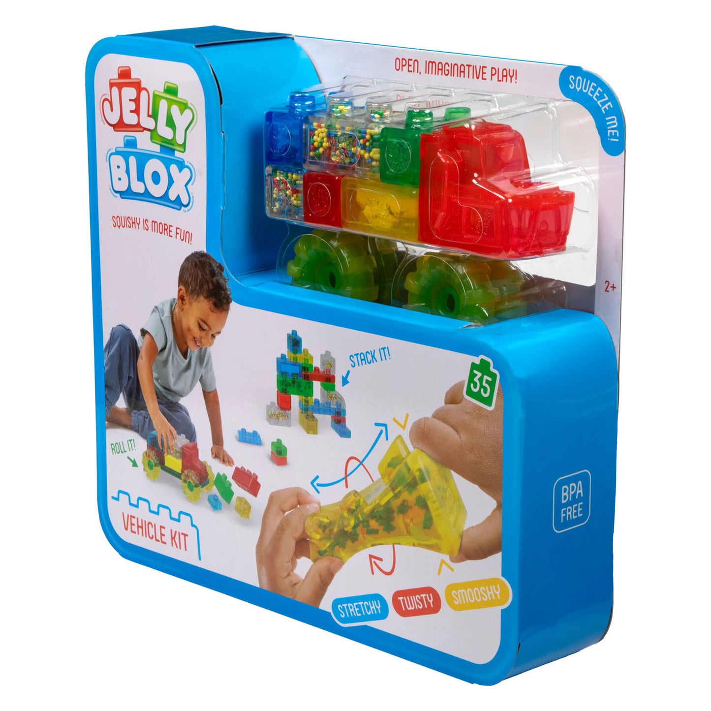 Goliath jelly blox - voertuigen set - 35dlg.