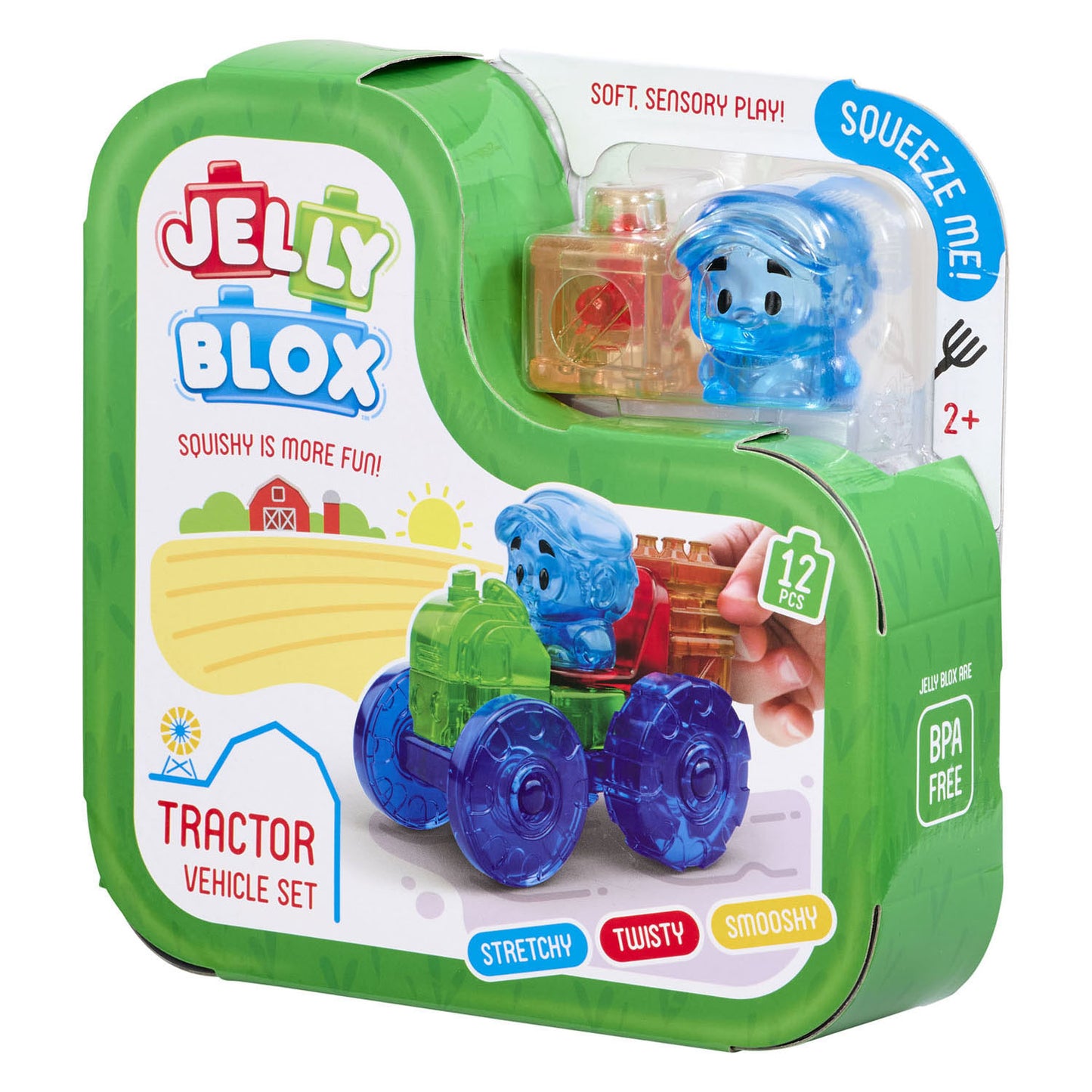 Goliath games jelly blox tractor farmer | 2 stuks