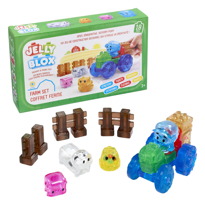 Goliath jelly blox - boerderijset - 18dlg.