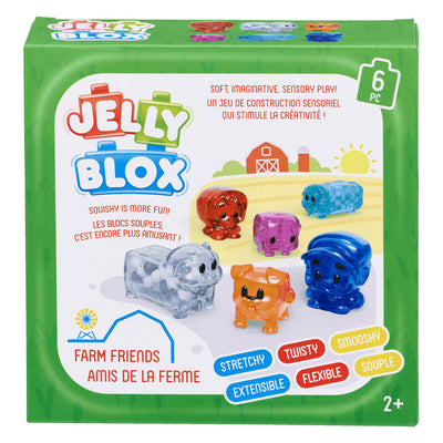 Goliath games jelly blox - boerderijdieren - 6dlg.