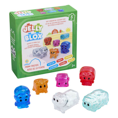 Goliath games jelly blox - boerderijdieren - 6dlg.