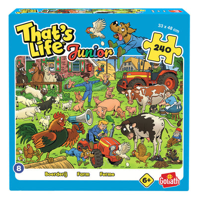 Goliath that's life junior farm legpuzzel - 240st.