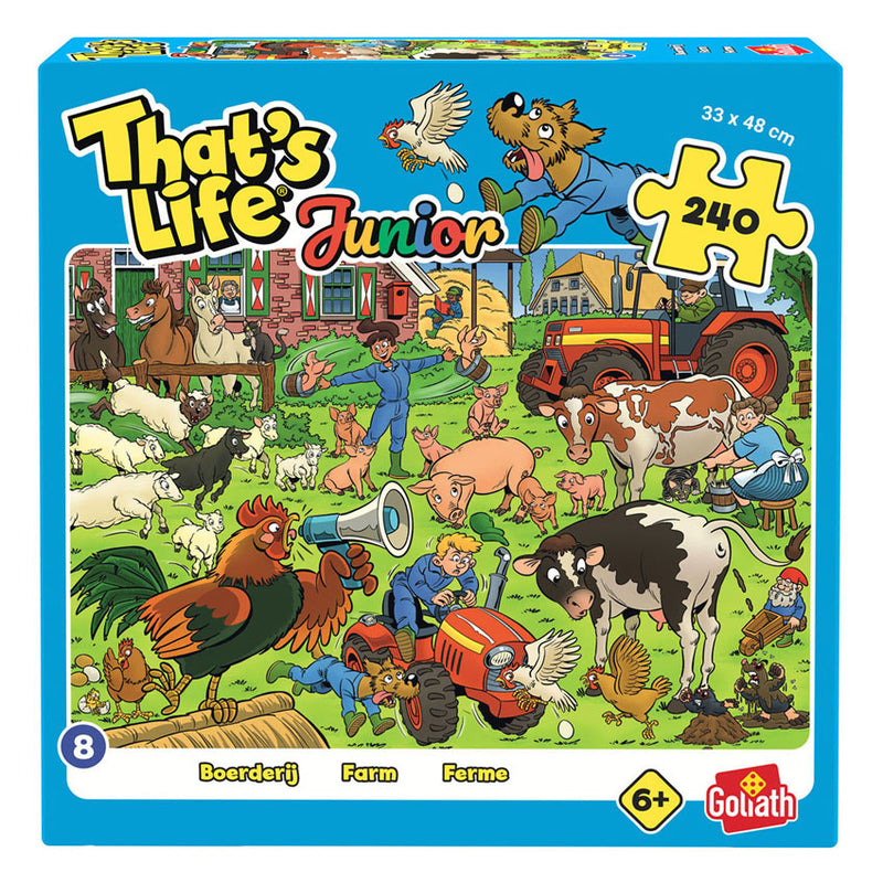 Goliath that's life junior farm legpuzzel - 240st.