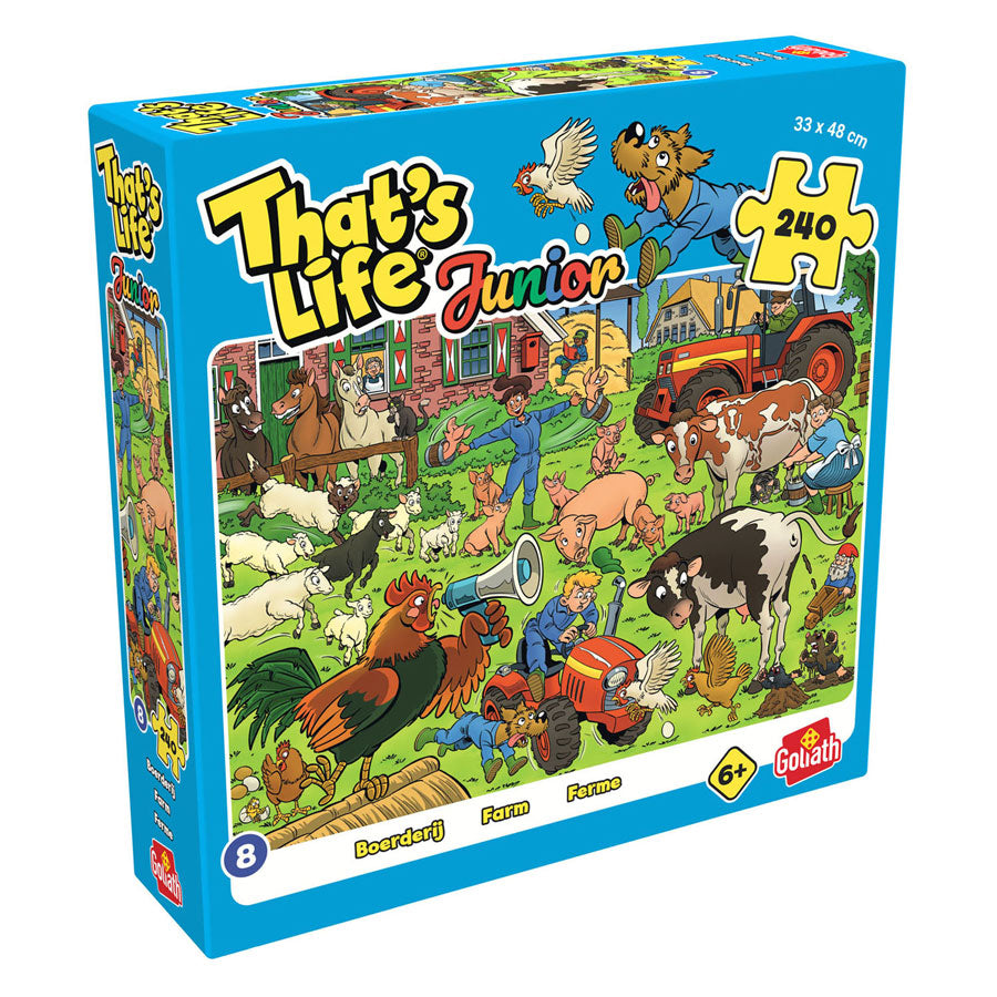 Goliath that's life junior farm legpuzzel - 240st.