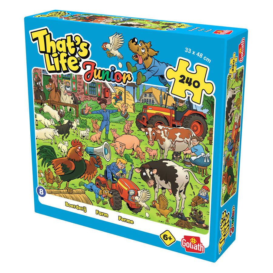 Goliath that's life junior farm legpuzzel - 240st.