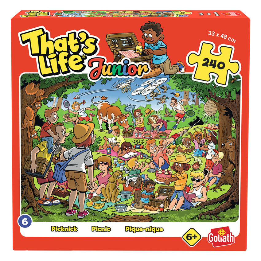 Goliath games goliath that's life junior picnic legpuzzel - 240st.