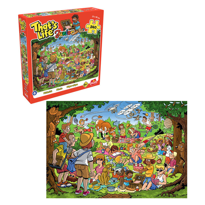 Goliath games goliath that's life junior picnic legpuzzel - 240st.