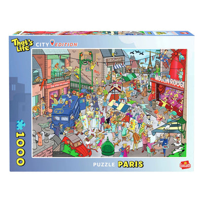 Goliath golitath that's life city edition: parijs legpuzzel - 1000st.