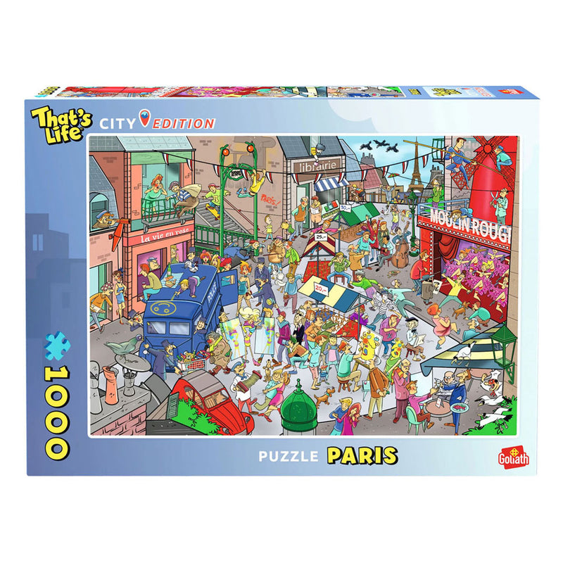 Goliath golitath that's life city edition: parijs legpuzzel - 1000st.