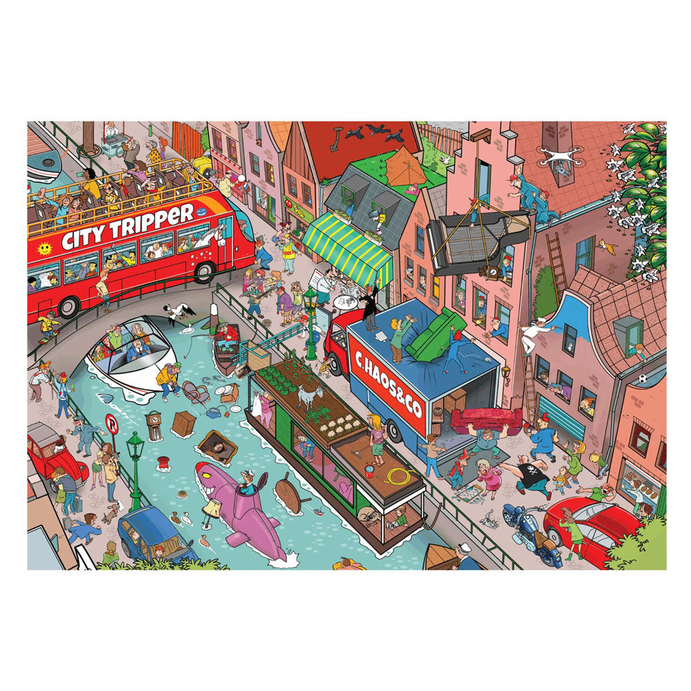 Goliath games goliath that's life city edition: amsterdam legpuzzel - 1000st.