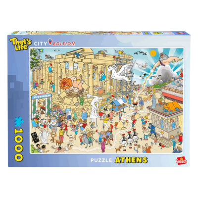 Goliath that's life city edition: athens legpuzzel - 1000st.