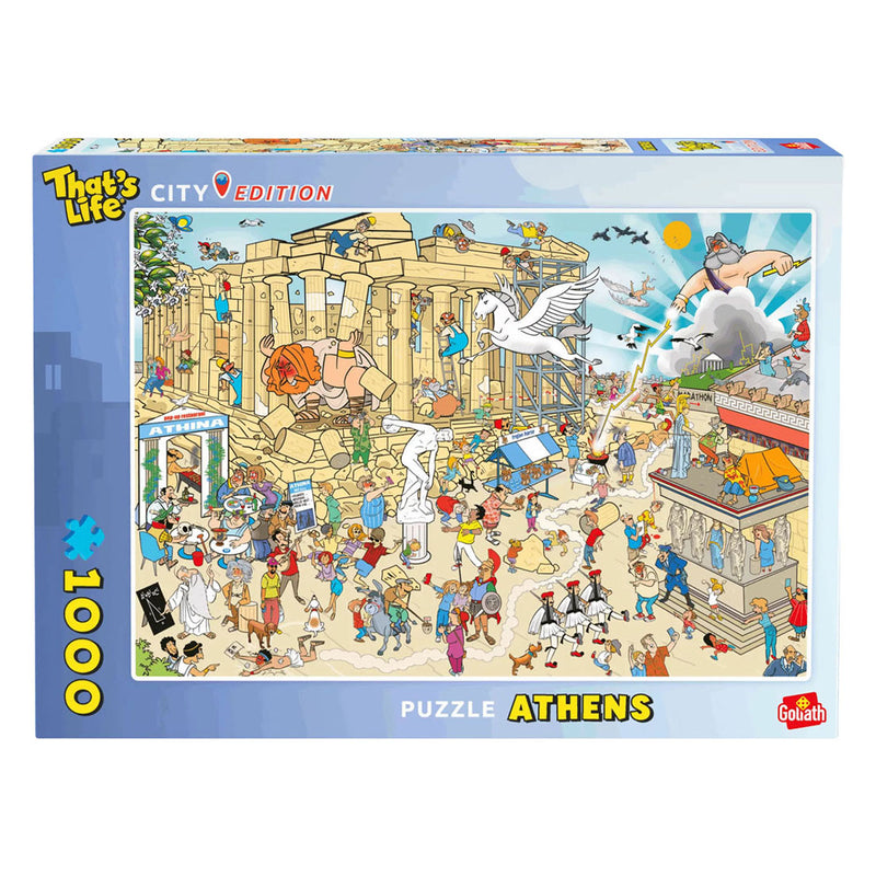 Goliath that's life city edition: athens legpuzzel - 1000st.