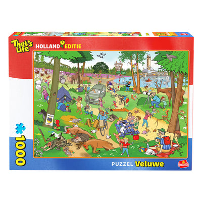 Goliath games goliath that's life hollandse editie: de veluwe legpuzzel - 1000st.