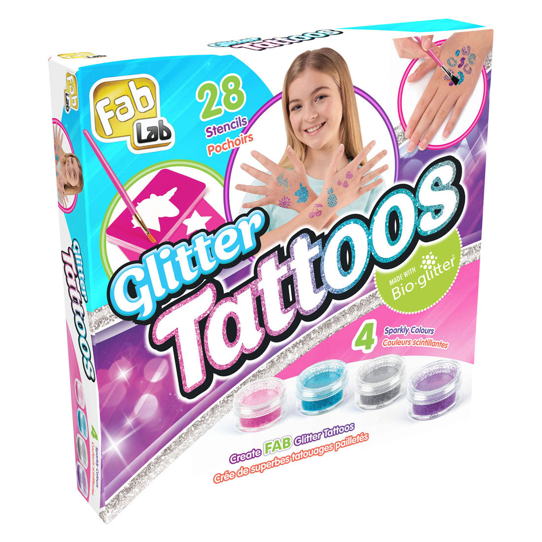 Goliath fablab glitter tattoos