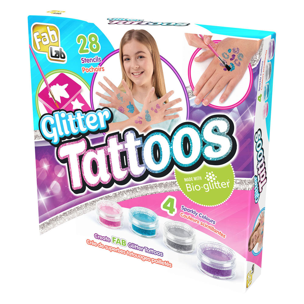 Goliath fablab glitter tattoos