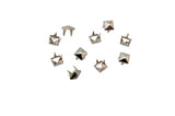 Vaessen creative • studs vierkant 6mm 10pcs silver - afbeelding 1