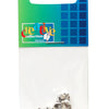 Vaessen creative • studs vierkant 6mm 10pcs silver