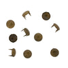 Vaessen creative • studs rond 12mm 10pcs bronze