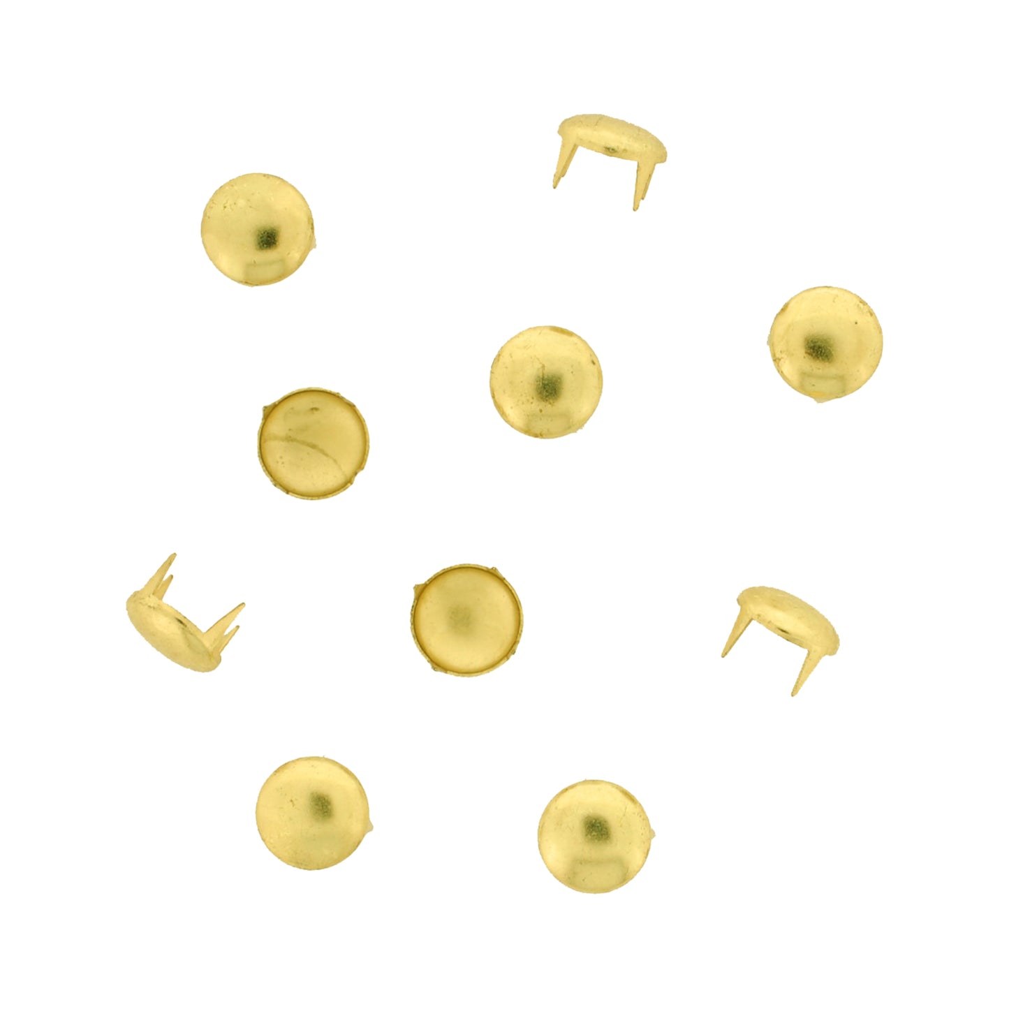 Vaessen creative • studs rond 9mm 10pcs gold
