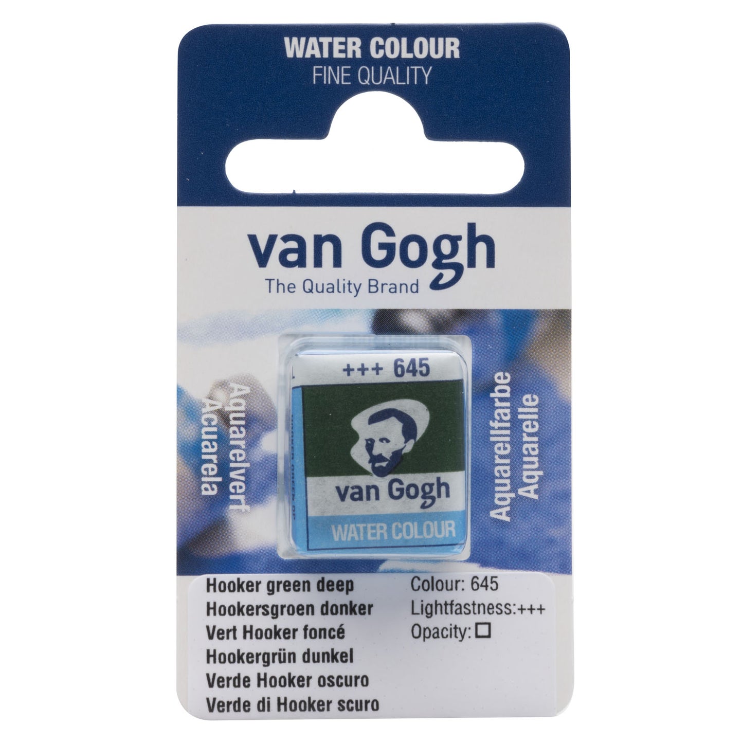 Van gogh • aquarelverf napje hookersgroen donker 645
