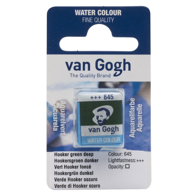 Van gogh • aquarelverf napje hookersgroen donker 645