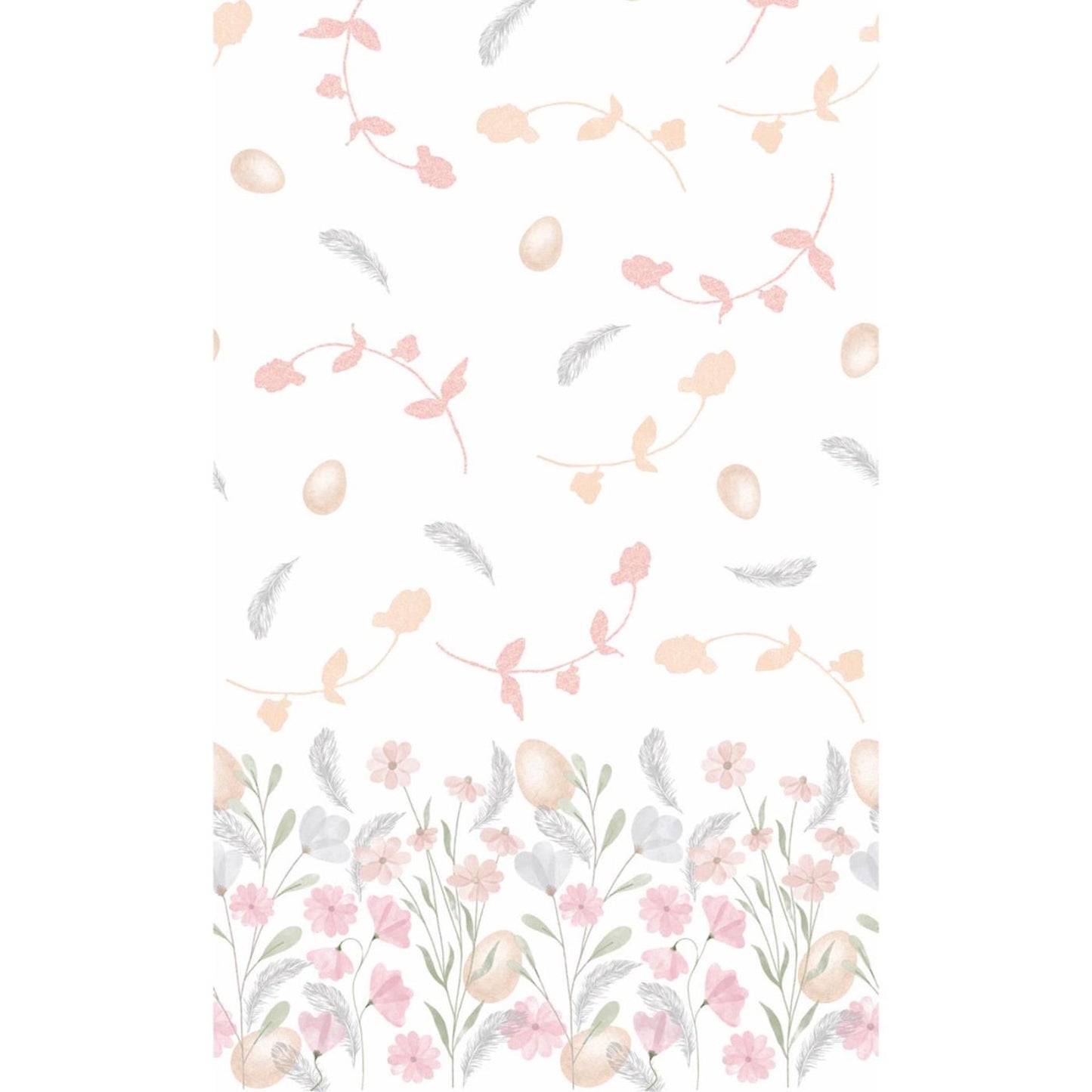 Duni tafellaken soft easter 138x220cm