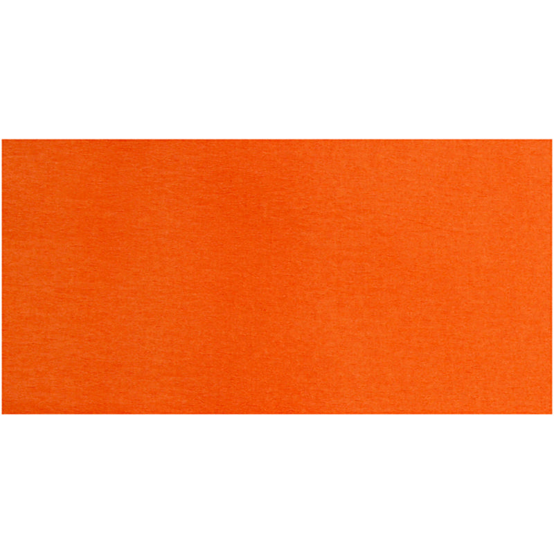 Crepepapier, vel 50x250 cm, oranje, 10 vouw 1 doos