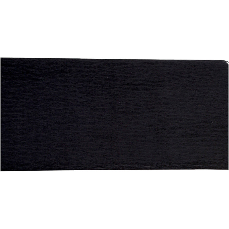 Crepepapier, vel 50x250 cm, zwart, 10 vouw 1 doos