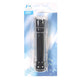 No brand zaklamp aluminium zwart | 6 stuks