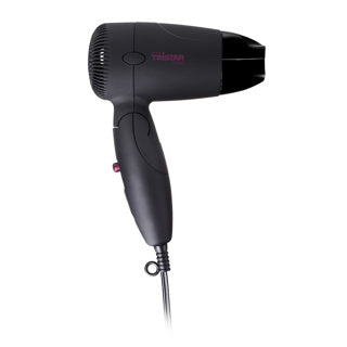 Tristar reishaardroger inklapbaar 1200w zwart