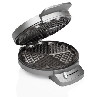 Princess 132380 wafelmaker deluxe wafelijzer (grijs)
