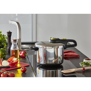 Tefal snelkookpan 6l met stoommand