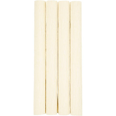 Creativ company https: www.cchobby.nl crepepapier-vel-25x60-cm-crepe-verhouding-180-105-gr-off-white-4-vel-1-doos