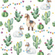 Duni servetten lamas 33x33cm 20-delig
