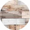 Wicotex tafelzeil rond 160cm woody bruin