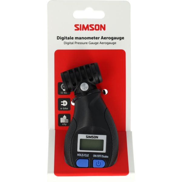 Simson digitale manometer aerogauge