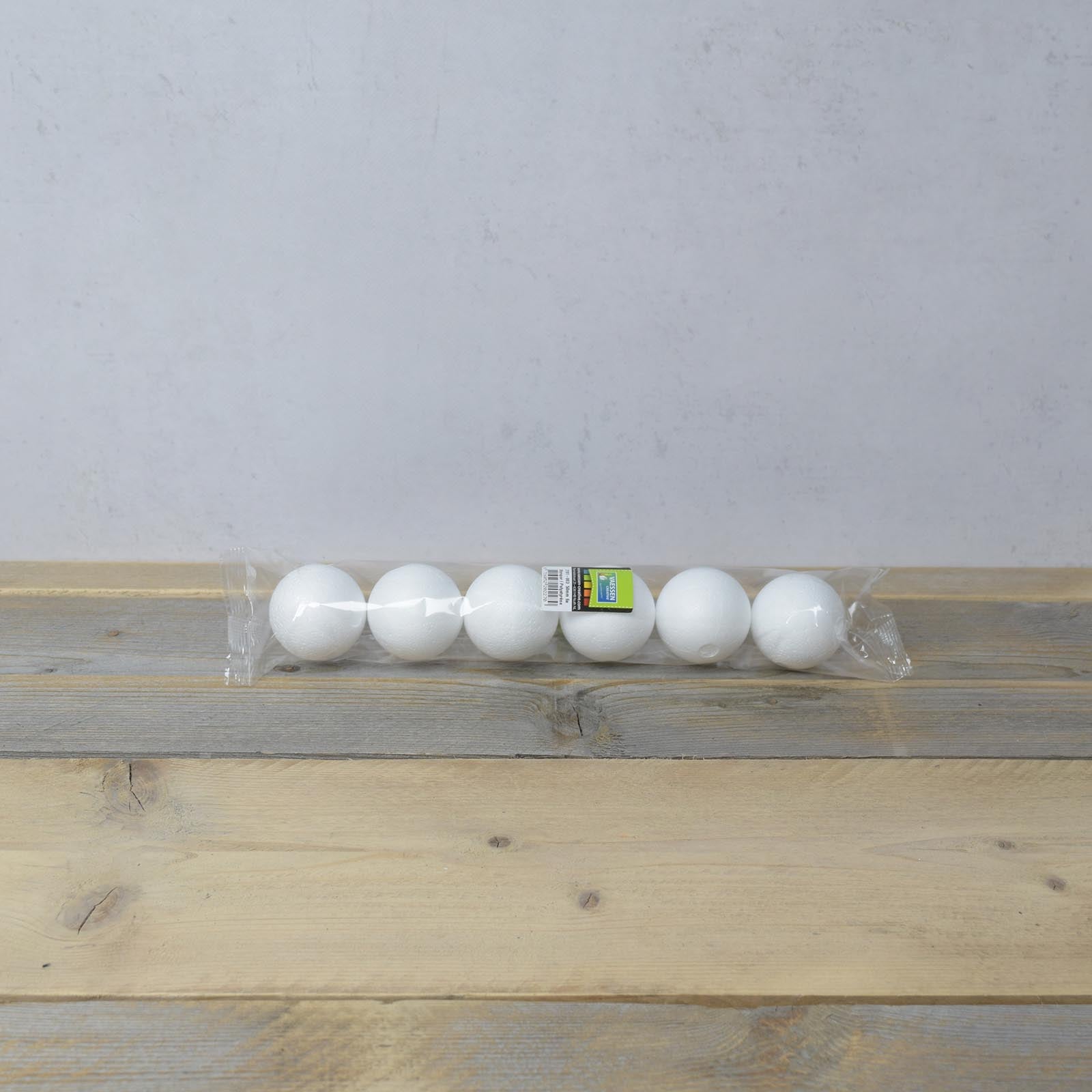Vaessen creative • piepschuim ballen ø5cm 6pcs