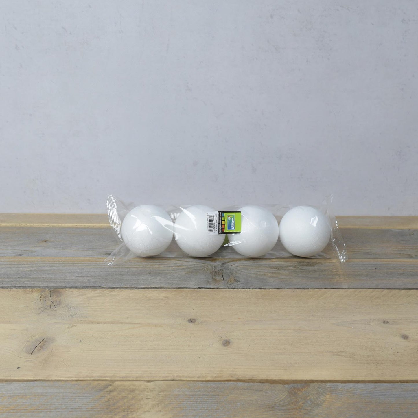 Vaessen creative • piepschuim ballen ø7cm 4pcs