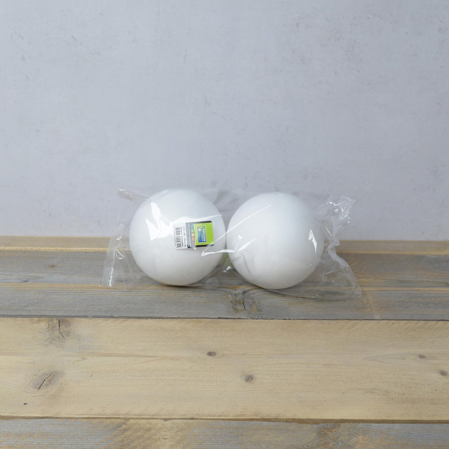 Vaessen creative • piepschuim ballen ø12cm 2pcs