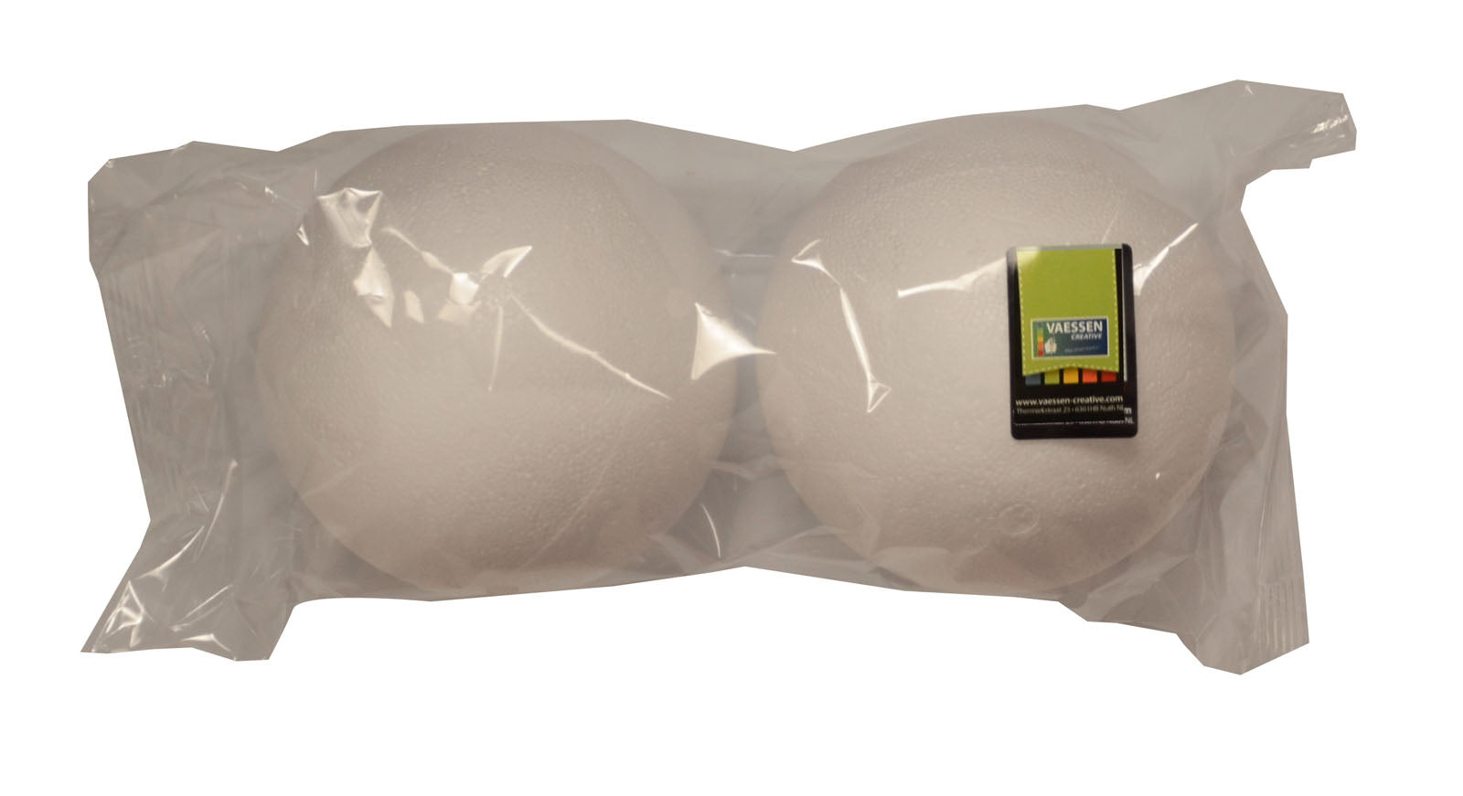 Vaessen creative • piepschuim ballen ø12cm 2pcs