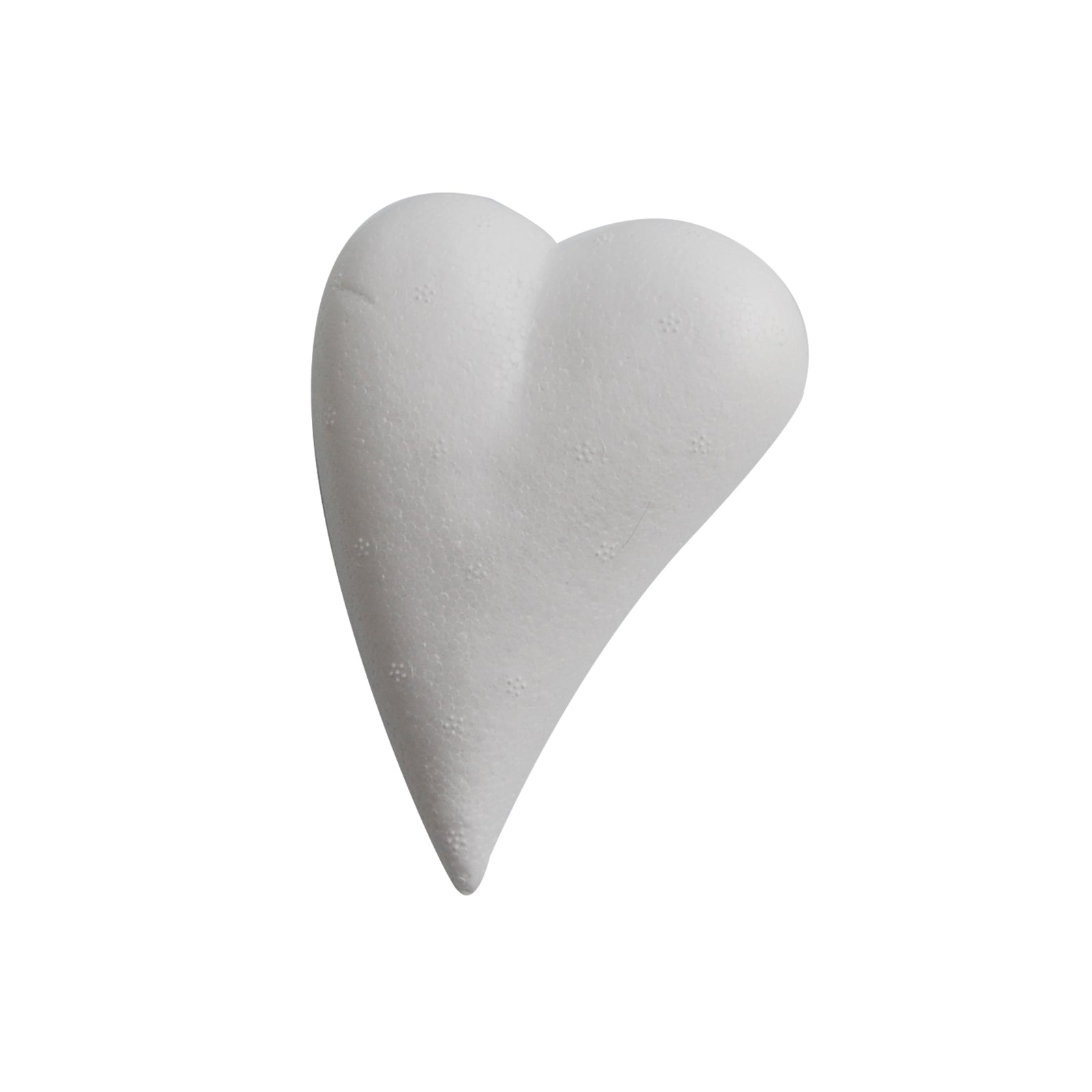 Vaessen creative • piepschuim hart druppelvorm 12x5,5cm