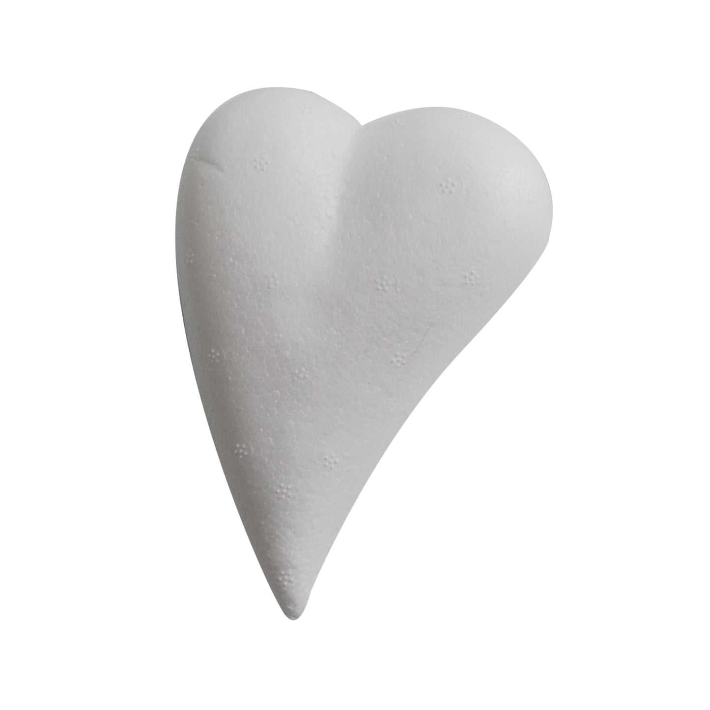 Vaessen creative • piepschuim hart druppelvorm half 30cm