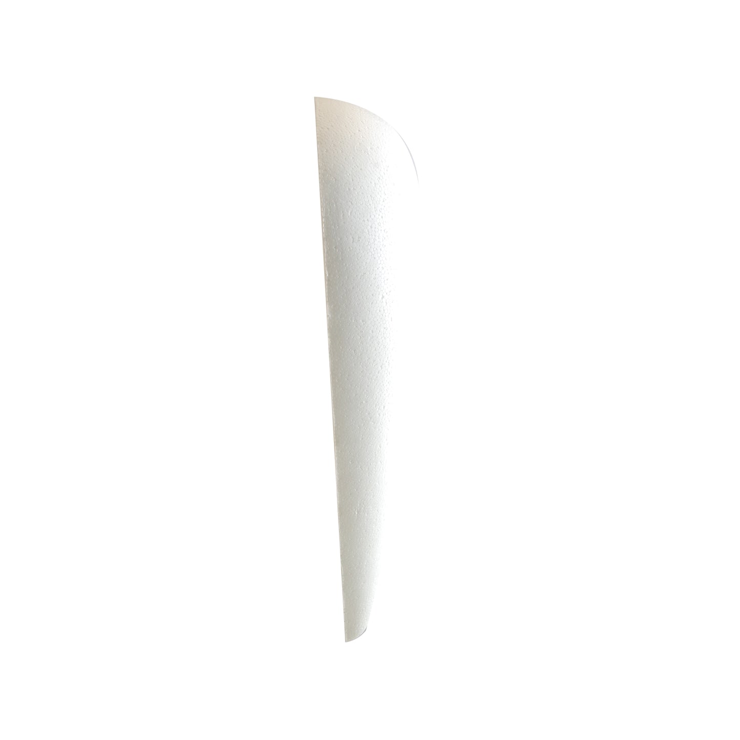 Vaessen creative • piepschuim hart druppelvorm half 30cm
