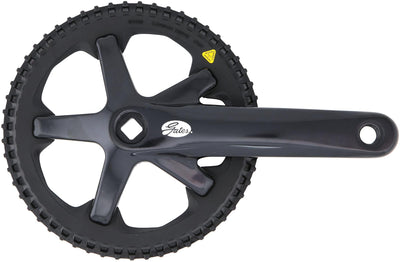 Gates s150 cdn jis 170 mm crankset crankstel 55 tands zwart